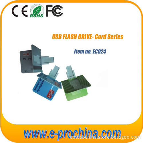Folding Card Shape USB Memory Pen USB Flash Drives (EC024)